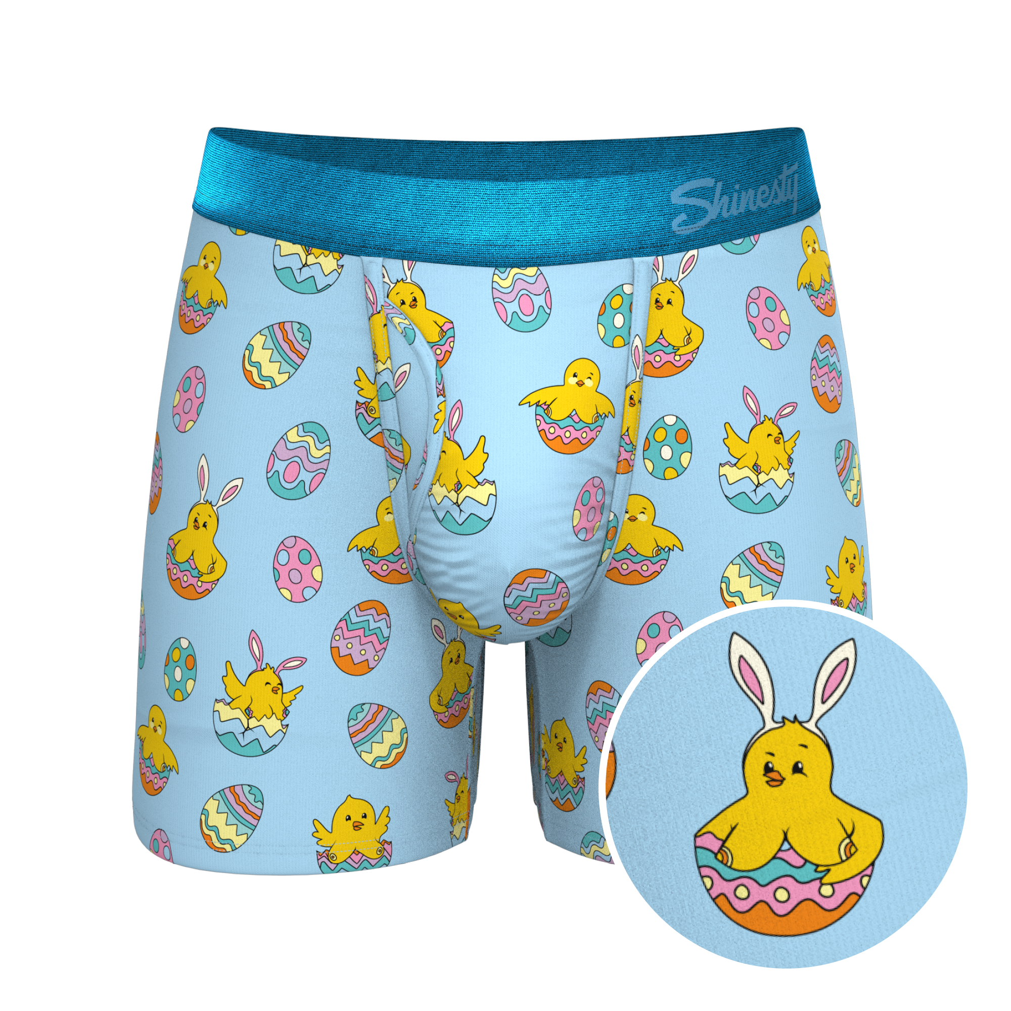 The Chicks Gone Wild | Easter Chicks Ball Hammock® Pouch Underwear With Fly - Shinesty