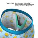 The Chicks Gone Wild | Easter Chicks Ball Hammock® Pouch Underwear With Fly - Shinesty