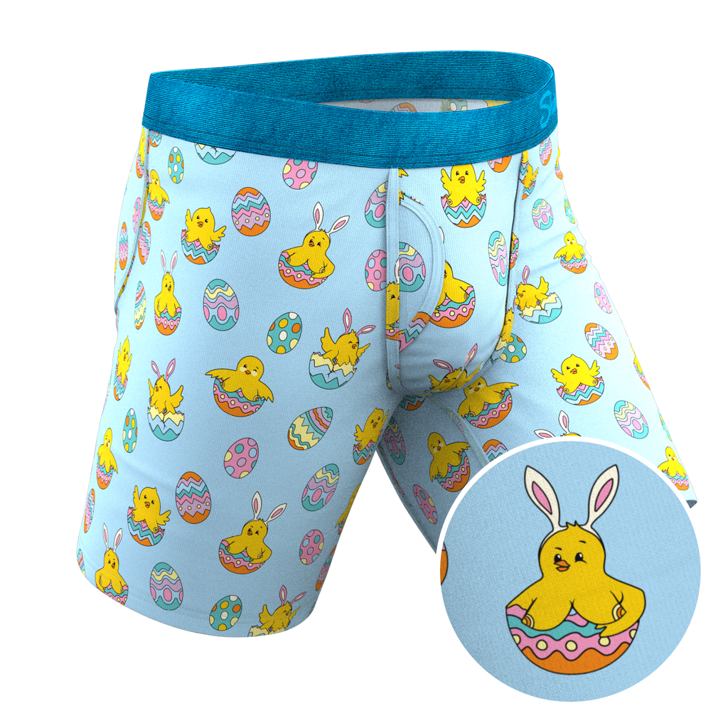 The Chicks Gone Wild | Easter Chicks Ball Hammock® Boxer - Long Leg - Shinesty
