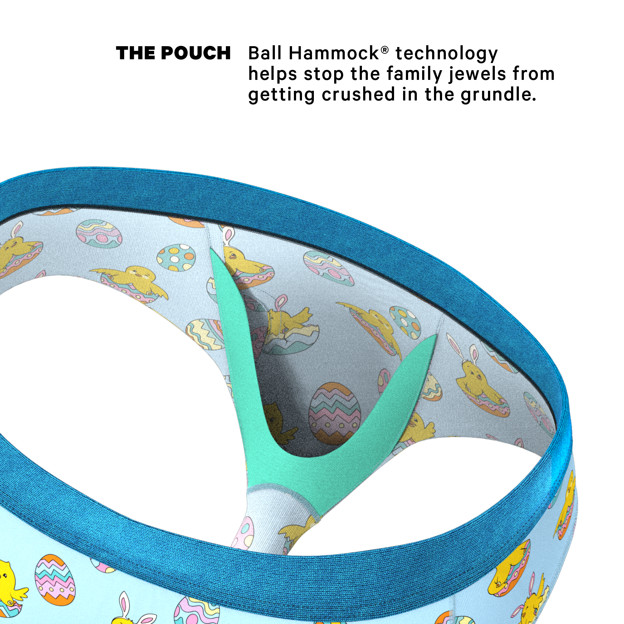 The Chicks Gone Wild | Easter Chicks Ball Hammock® Pouch Underwear Briefs - Shinesty