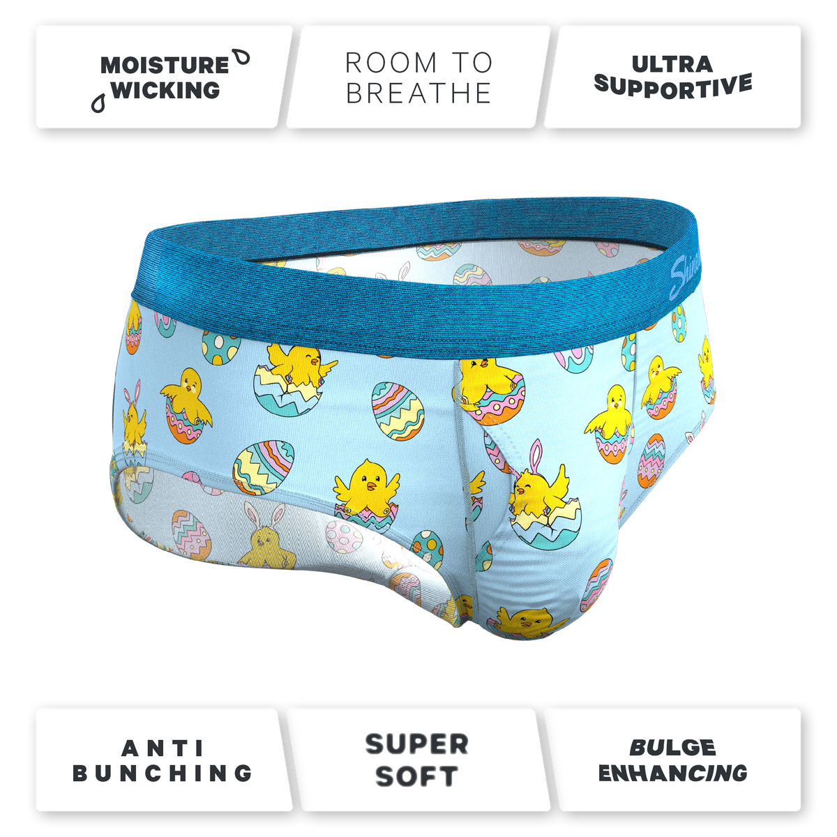 The Chicks Gone Wild | Easter Chicks Ball Hammock® Pouch Underwear Briefs - Shinesty