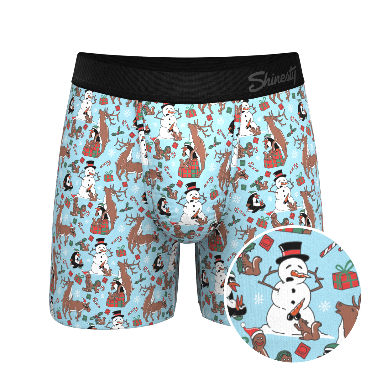 The Christmas Key Party | Christmas Characters Ball Hammock® Pouch Underwear - Shinesty