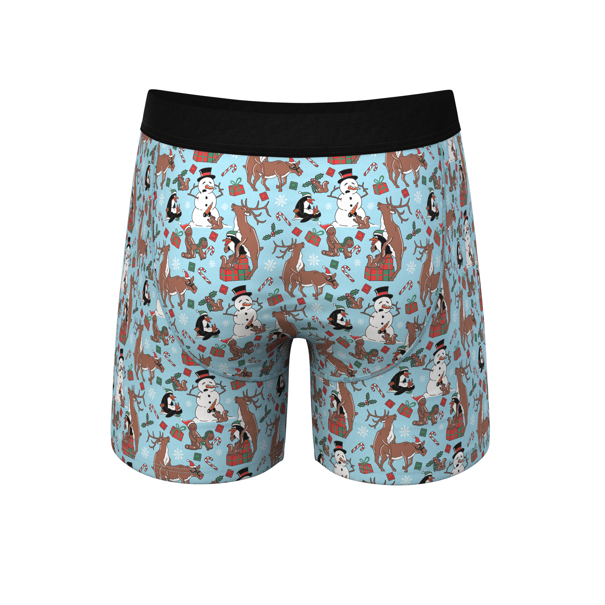 The Christmas Key Party | Christmas Characters Ball Hammock® Pouch Underwear - Shinesty