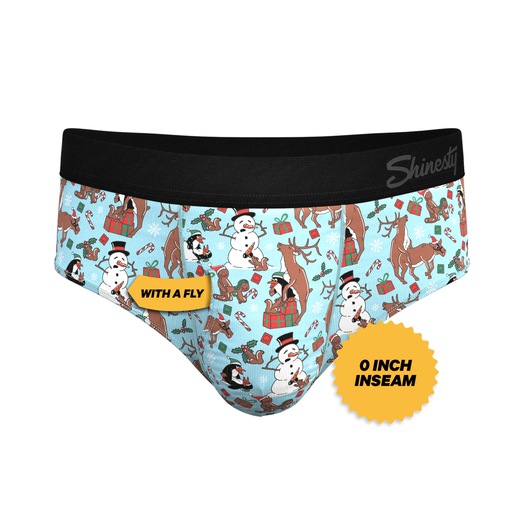 The Christmas Key Party | Christmas Characters Ball Hammock® Pouch Underwear Briefs - Shinesty