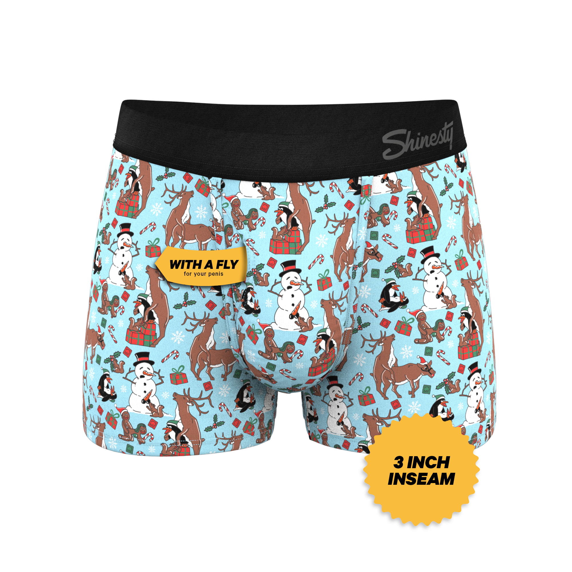The Christmas Key Party | Christmas Characters Ball Hammock® Pouch Trunks Underwear - Shinesty