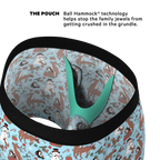 The Christmas Key Party | Christmas Characters Ball Hammock® Pouch Underwear With Fly - Shinesty
