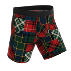 The Clash Of The Tartans | Tartan Patchwork Ball Hammock® Boxer - Long Leg - Shinesty