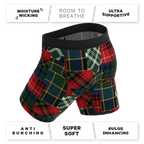 The Clash Of The Tartans | Tartan Patchwork Ball Hammock® Boxer - Long Leg - Shinesty