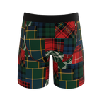 The Clash Of The Tartans | Tartan Patchwork Ball Hammock® Boxer - Long Leg - Shinesty