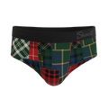 The Clash Of The Tartans | Tartan Patchwork Ball Hammock® Pouch Underwear Briefs - Shinesty