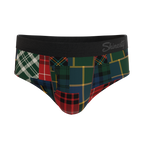 The Clash Of The Tartans | Tartan Patchwork Ball Hammock® Pouch Underwear Briefs - Shinesty