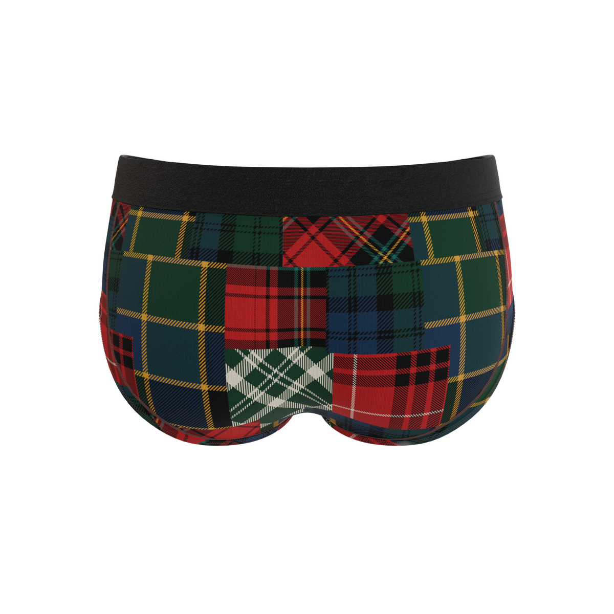 The Clash Of The Tartans | Tartan Patchwork Ball Hammock® Pouch Underwear Briefs - Shinesty