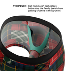 The Clash Of The Tartans | Tartan Patchwork Ball Hammock® Pouch Trunks Underwear - Shinesty
