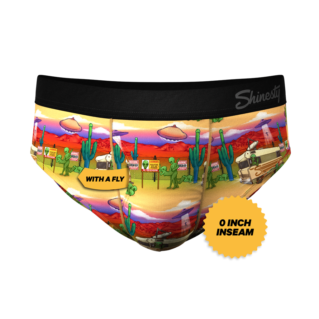 The Close Encounter | Alien Ball Hammock® Pouch Underwear Briefs - Shinesty