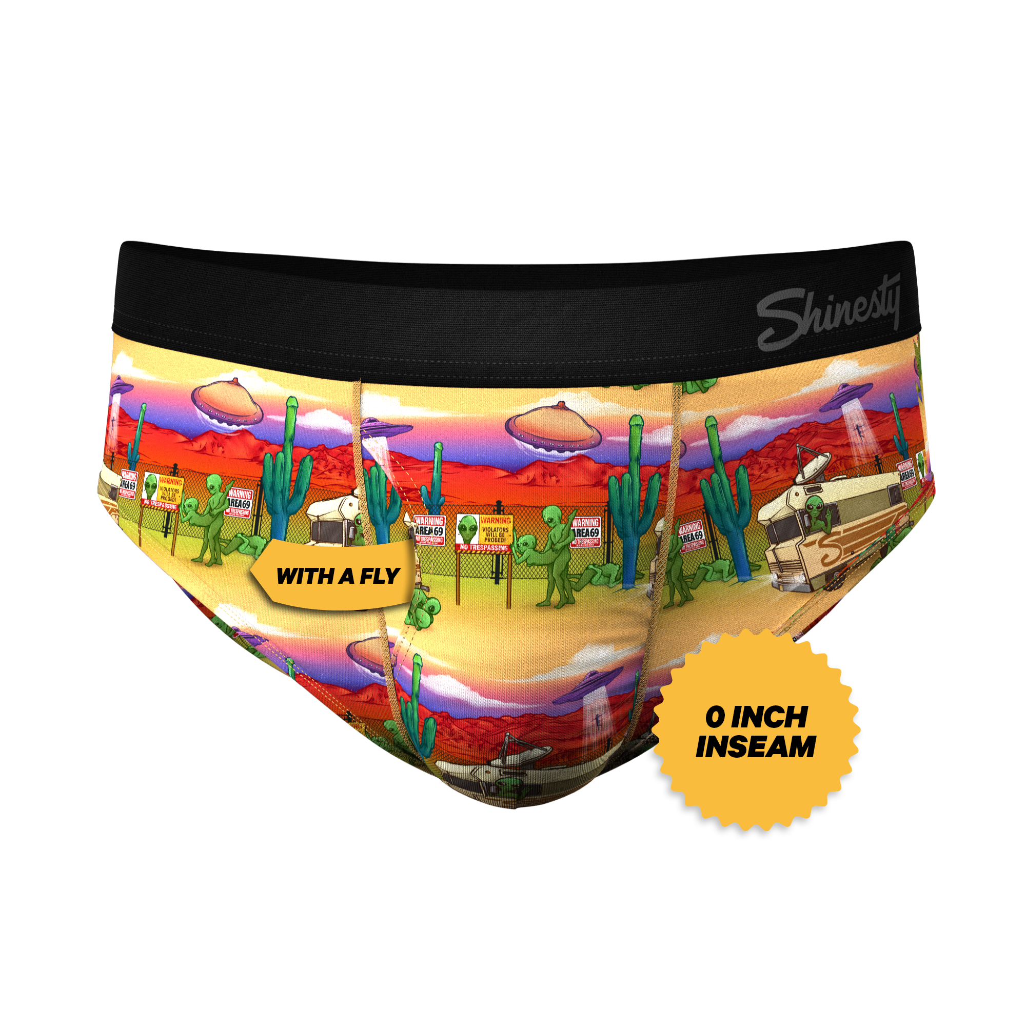 The Close Encounter | Alien Ball Hammock® Pouch Underwear Briefs - Shinesty