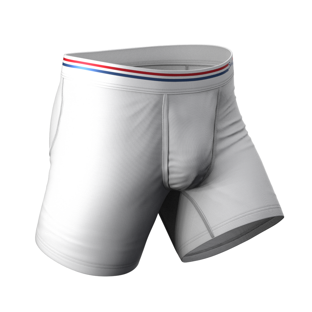 The Cloud 9 | Solid White Ball Hammock® Pouch Underwear - Shinesty