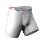The Cloud 9 | Solid White Ball Hammock® Pouch Underwear - Shinesty