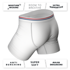 The Cloud 9 | Solid White Ball Hammock® Pouch Underwear - Shinesty
