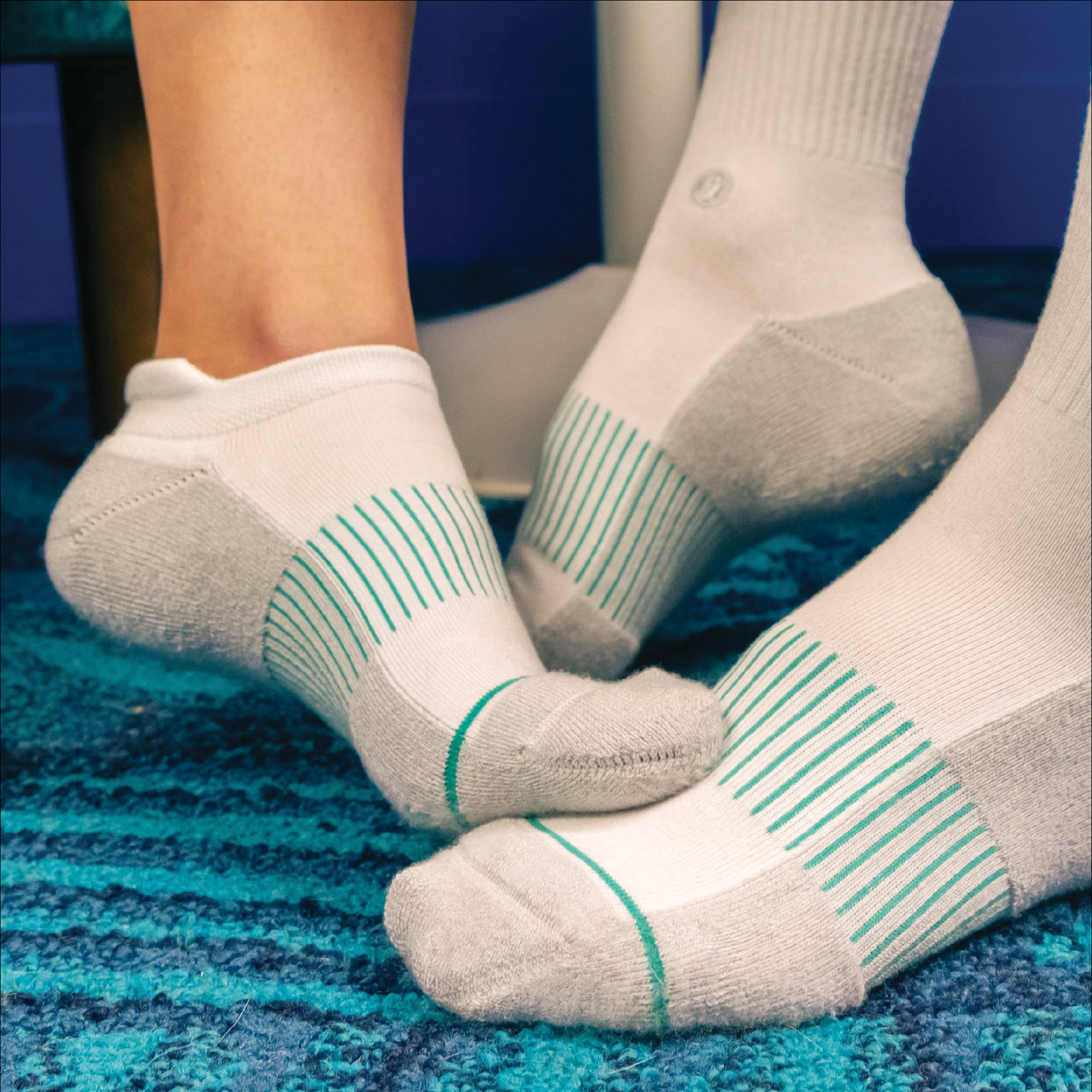 The Cloud 9 | Heel Hammock™ Ankle Socks 3 Pack - Shinesty