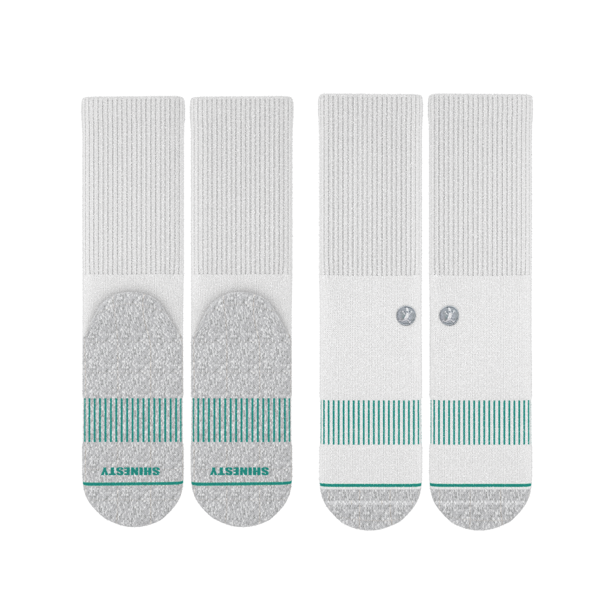 The Cloud 9 | Heel Hammock™ Crew Socks 3 Pack - Shinesty