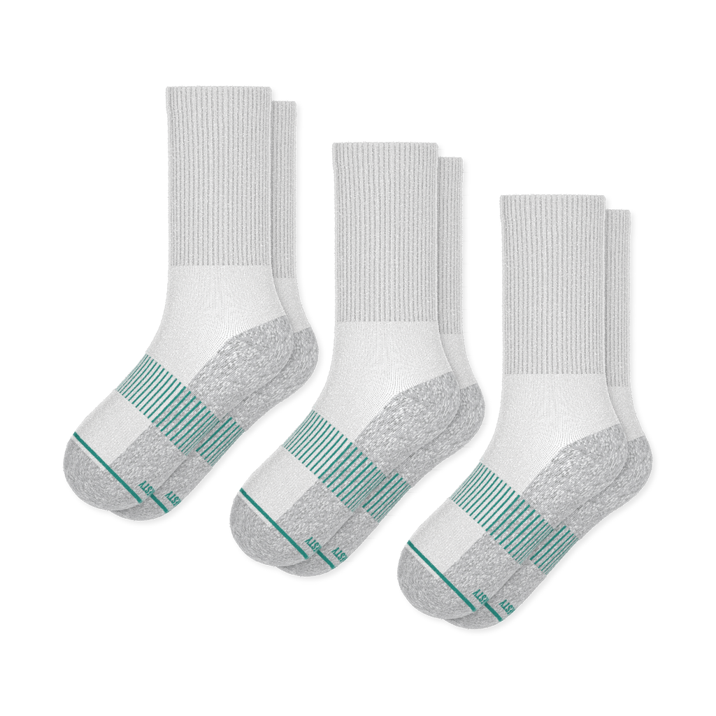 The Cloud 9 | Heel Hammock™ Crew Socks 3 Pack - Shinesty