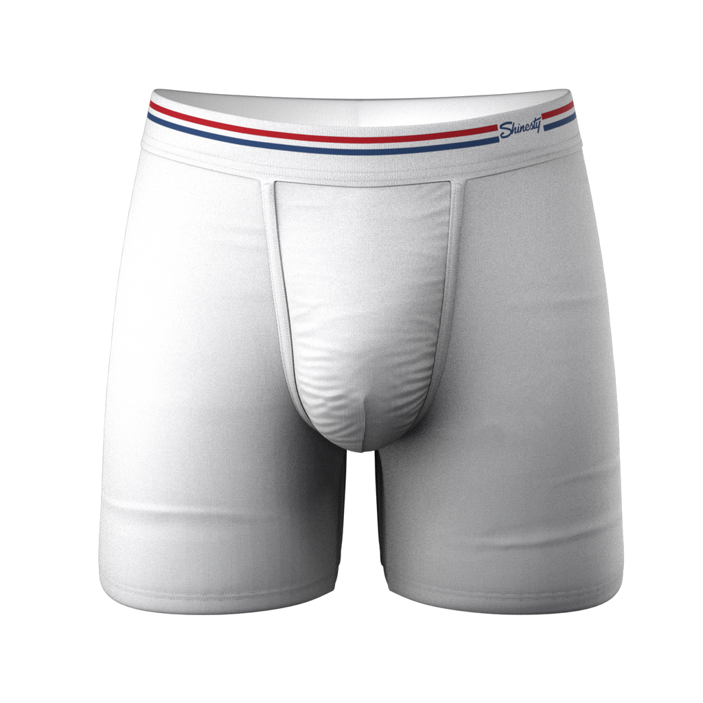 The Cloud 9 | Solid White Ball Hammock® Pouch Underwear - Shinesty