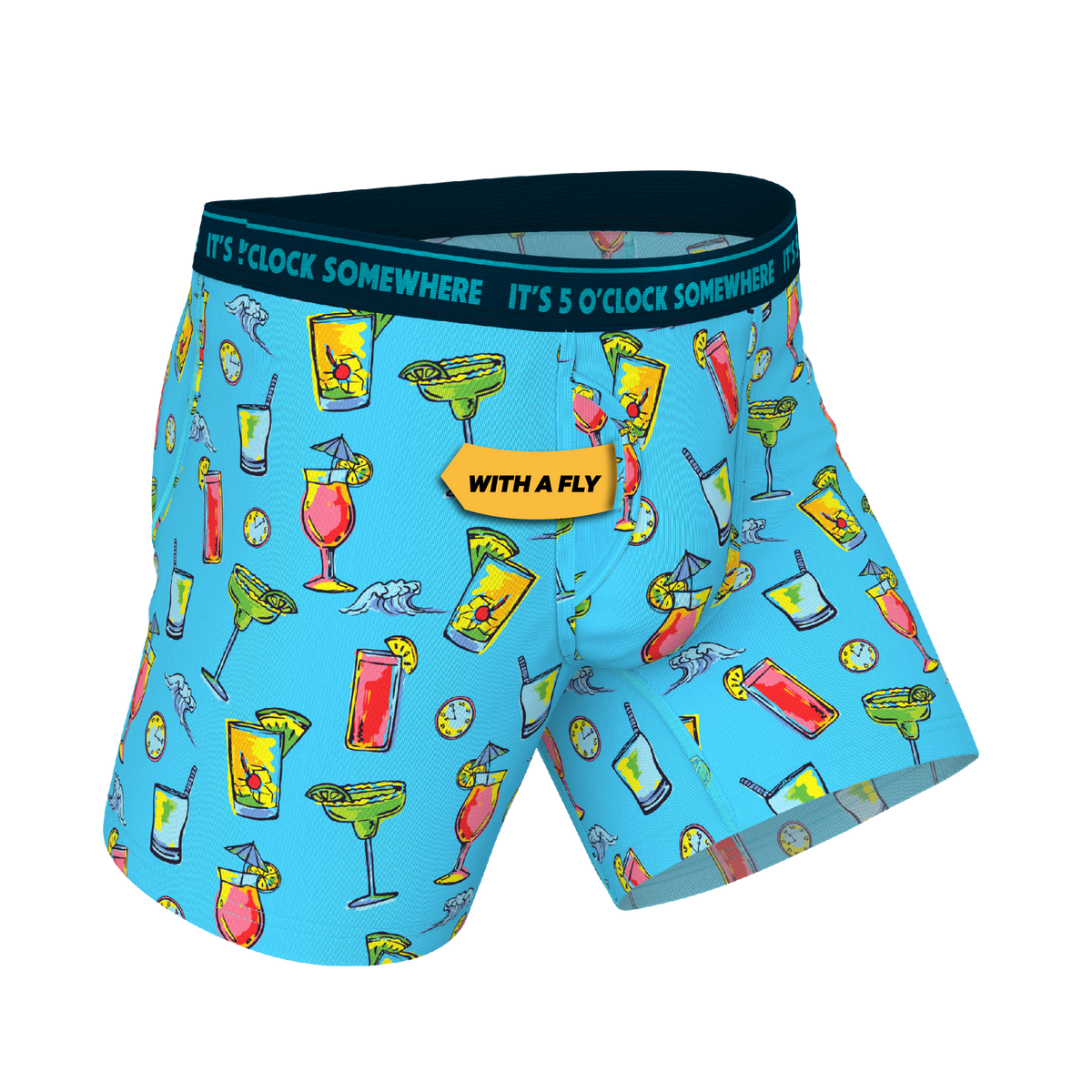 The Cocktail Hour | Shinesty x Margaritaville® Ball Hammock® Pouch Underwear With Fly - Shinesty
