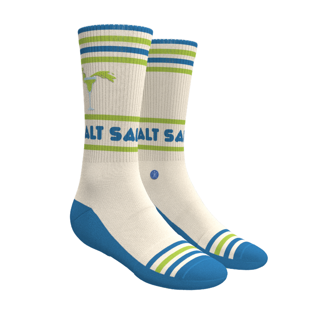 The Cocktail Hour | Shinesty x Margaritaville® Heel Hammock™ Crew Socks - Shinesty