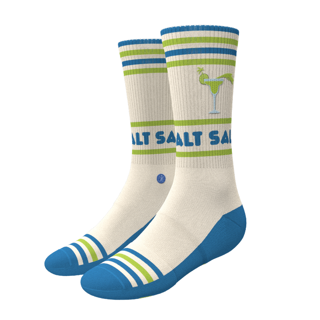 The Cocktail Hour | Shinesty x Margaritaville® Heel Hammock™ Crew Socks - Shinesty