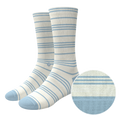 The College Ruled | Stripe Heel Hammock™ Crew Socks - Shinesty