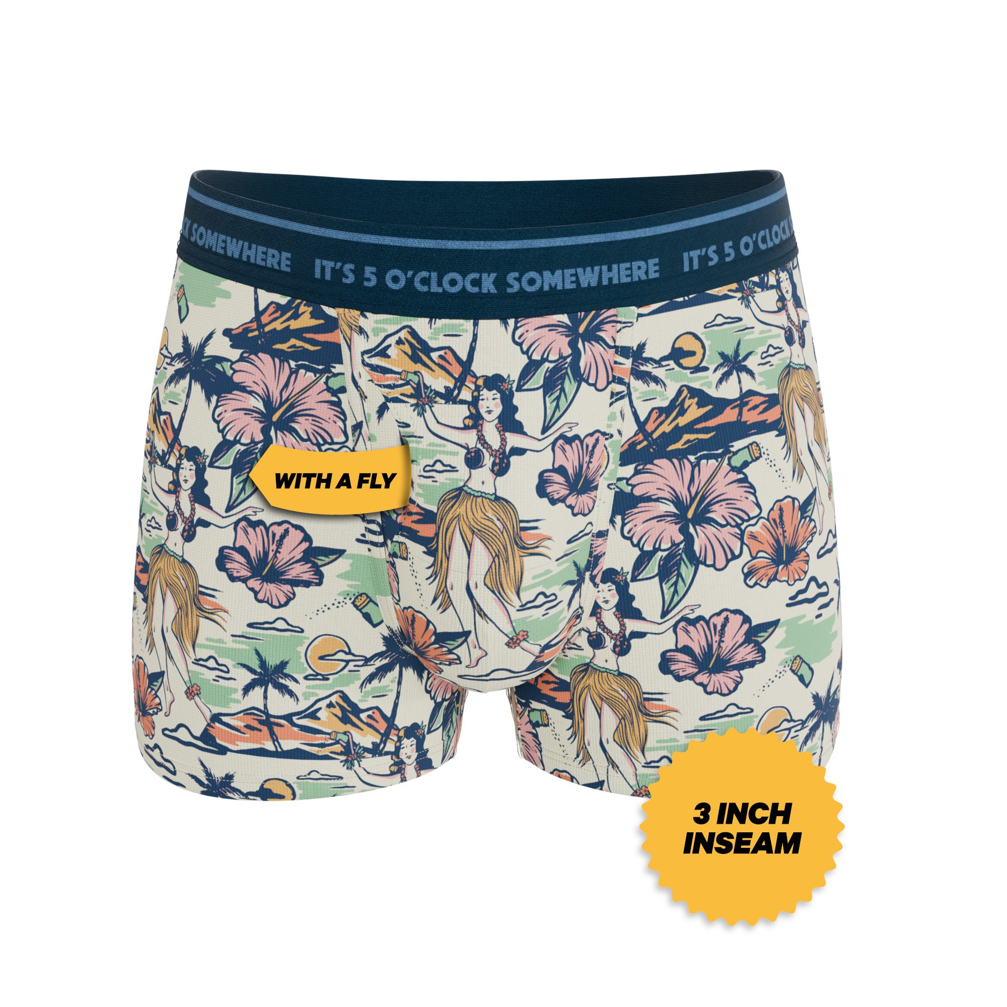 The Come Monday | Shinesty x Margaritaville® Ball Hammock® Pouch Trunks Underwear - Shinesty