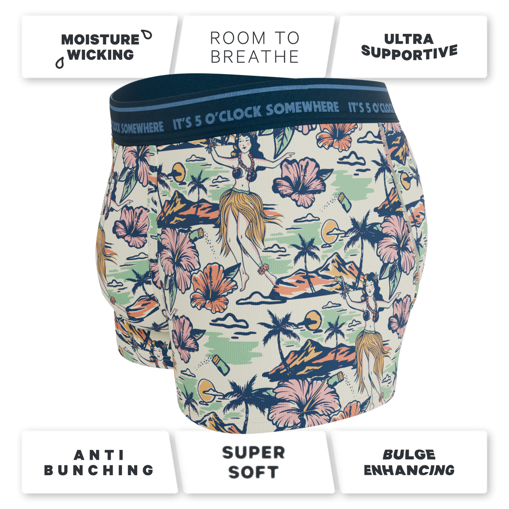 The Come Monday | Shinesty x Margaritaville® Ball Hammock® Pouch Trunks Underwear - Shinesty