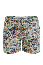The Come Monday | Shinesty x Margaritaville® Ball Hammock® Pouch 8" Swim Trunks - Shinesty