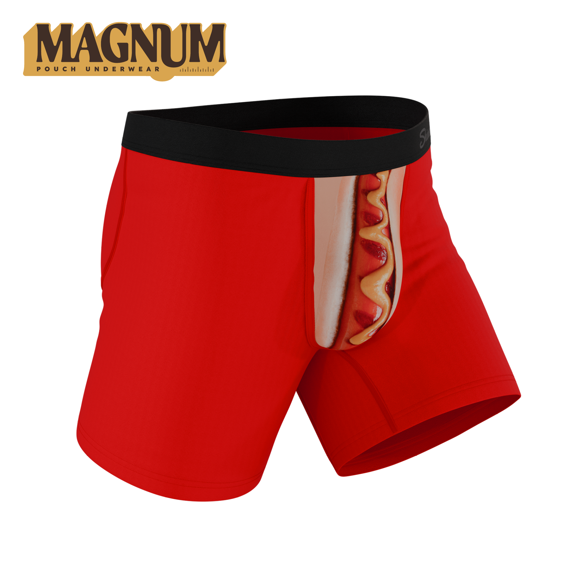 The Coney Islands | Hot Dog Ball Hammock® Magnum Big Pouch Underwear - Shinesty