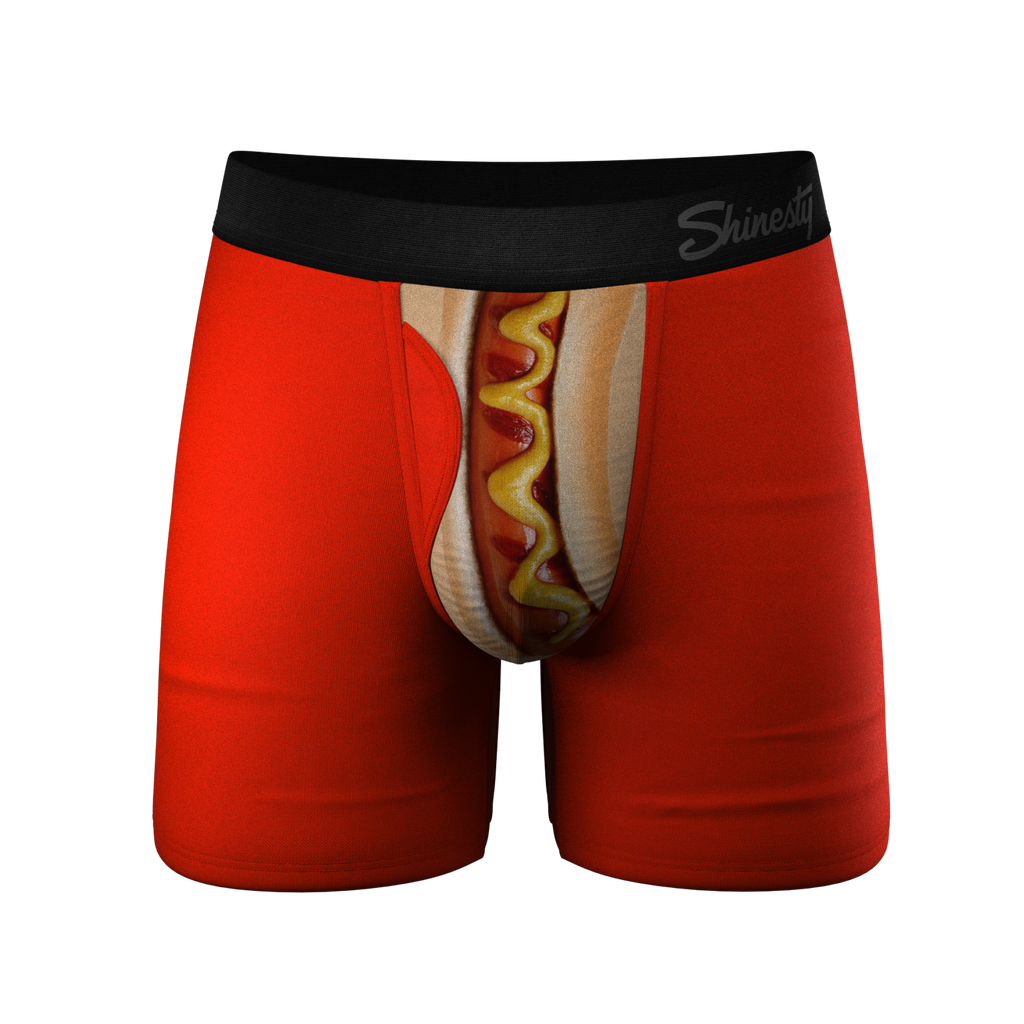 The Coney Islands | Hot Dog Ball Hammock® Magnum Big Pouch Underwear - Shinesty