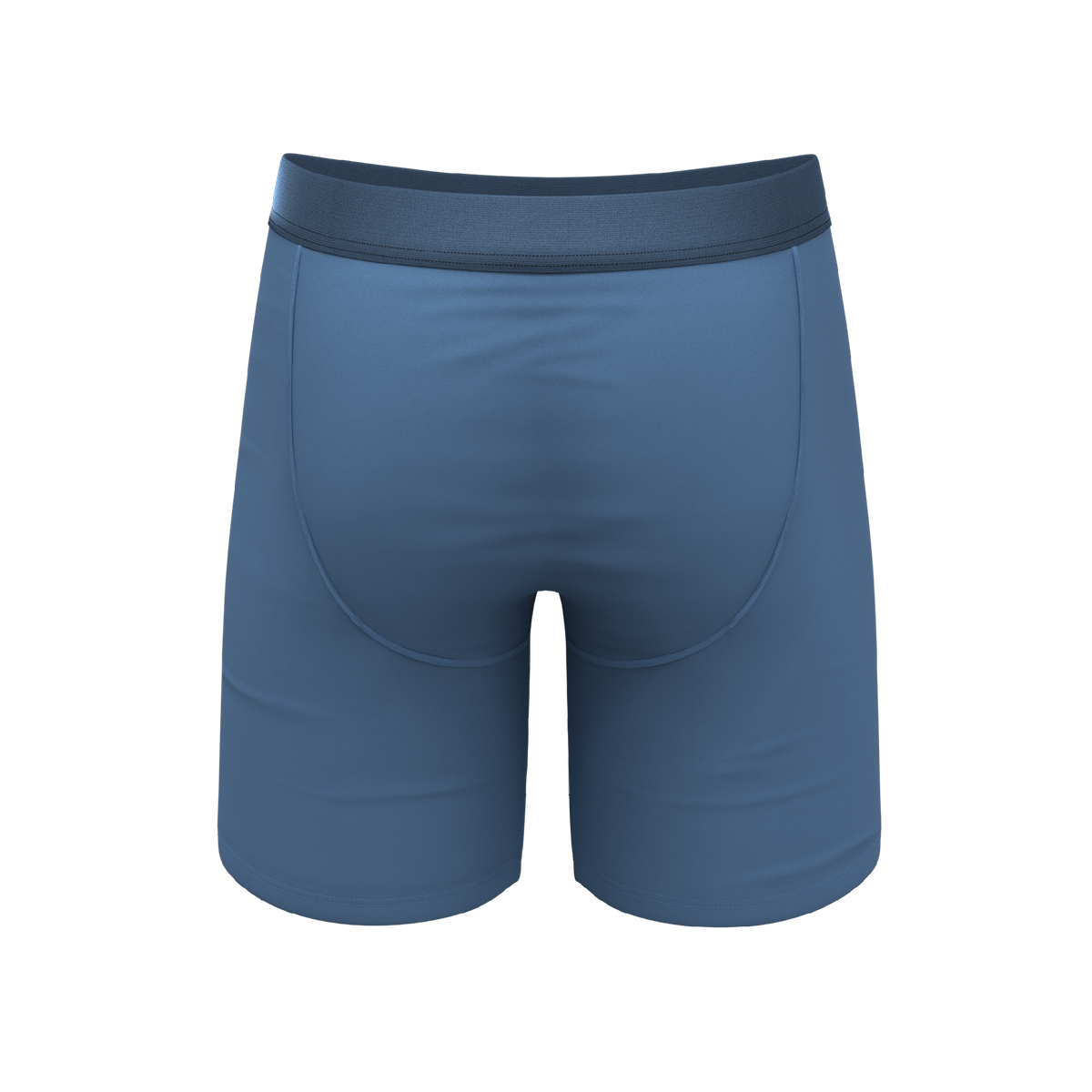 The Cool Cobalt | Slate Blue Ball Hammock® Boxer - Long Leg - Shinesty