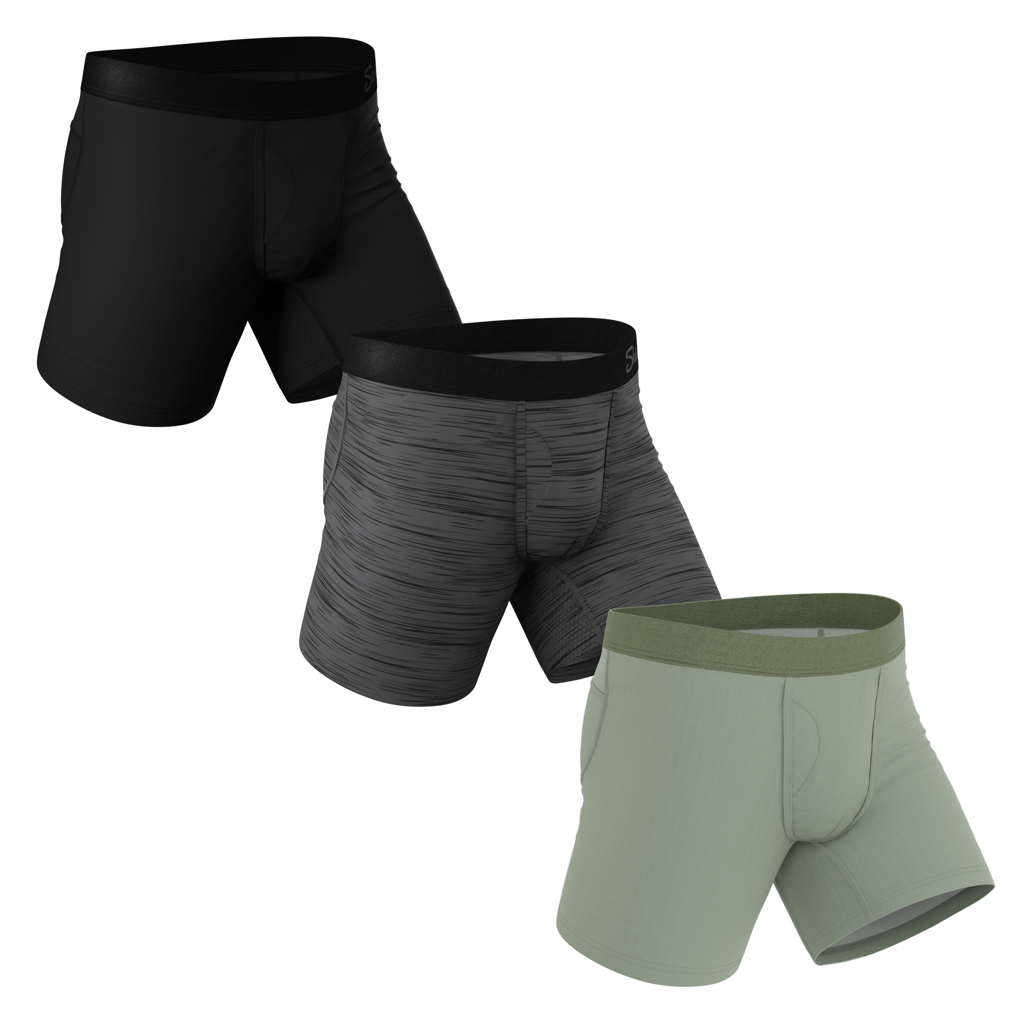 The Cool Neutrals | paradICE™ Cooling Ball Hammock® Underwear 3 Pack - Shinesty
