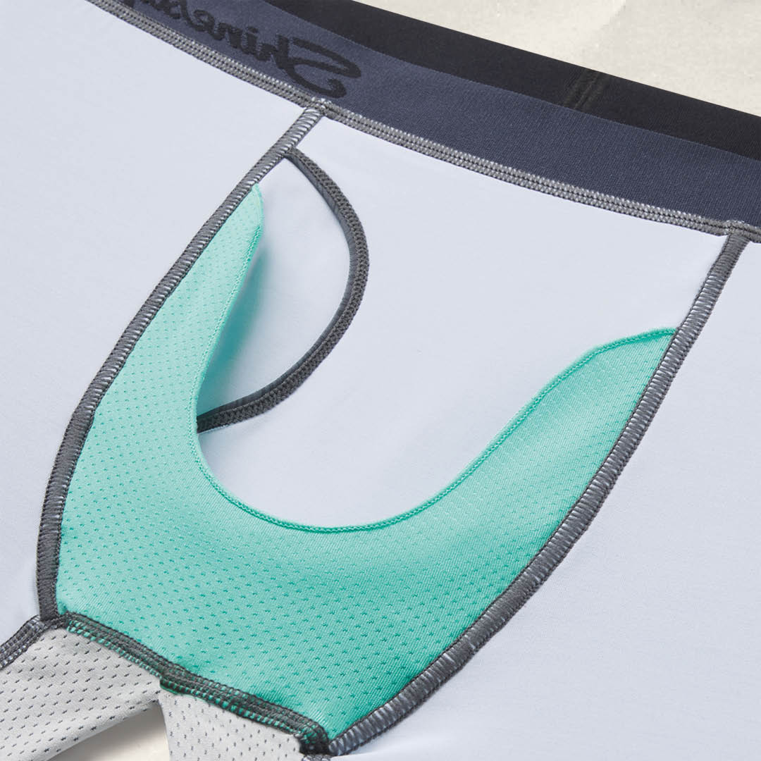 The Slate Charny | Graphite Textured paradICE™ Cooling Ball Hammock® Underwear - Shinesty