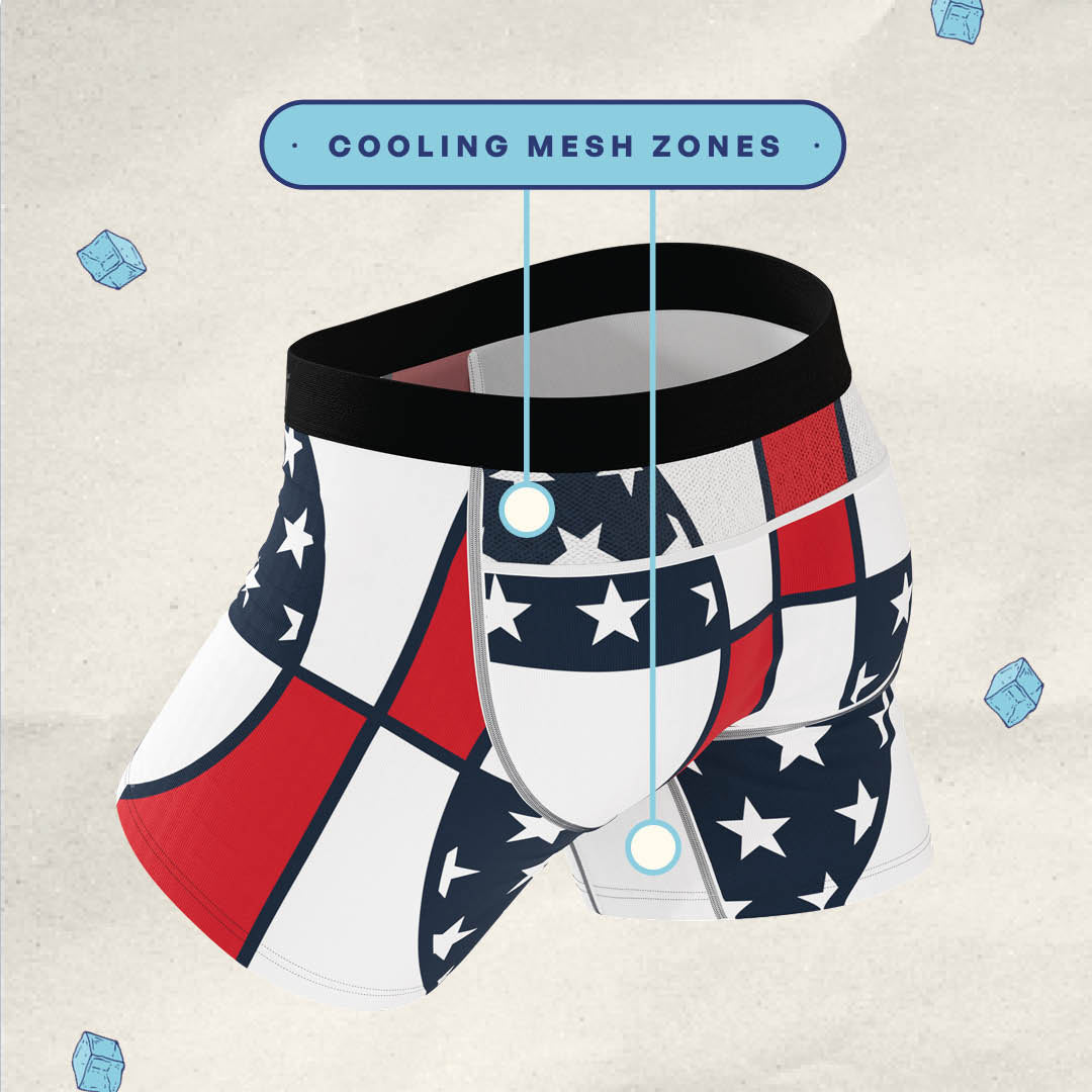 The Team Player | USA Basketball paradICE™ Cooling Ball Hammock® Underwear - Shinesty