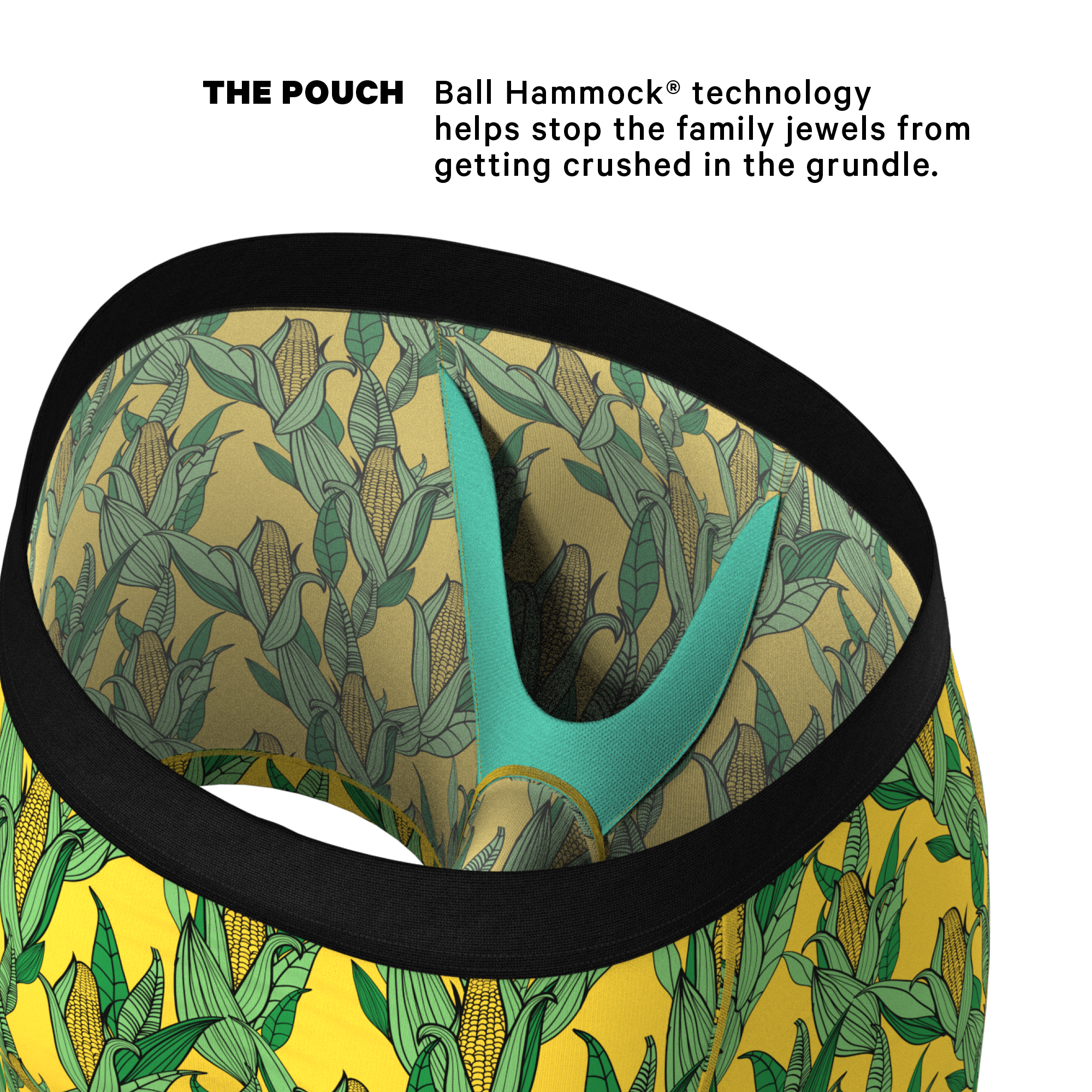 The Corn To Be Wild | Corn Ball Hammock® Pouch Underwear - Shinesty