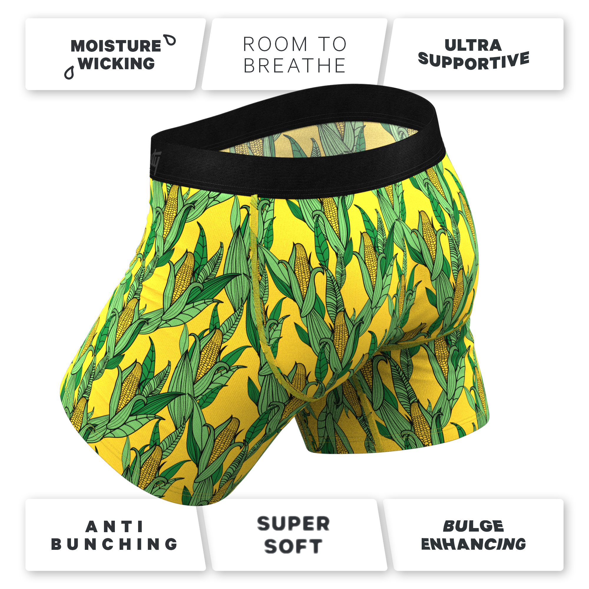 The Corn To Be Wild | Corn Ball Hammock® Pouch Underwear - Shinesty