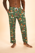 The Cowboy Christmas | Holiday Western Men's Straight Leg Pajama Pants - Shinesty