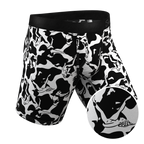 The Cowmasutra | Naughty Abstract Ball Hammock® Boxer - Long Leg - Shinesty
