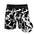 The Cowmasutra | Naughty Abstract Ball Hammock® Pouch Underwear - Shinesty