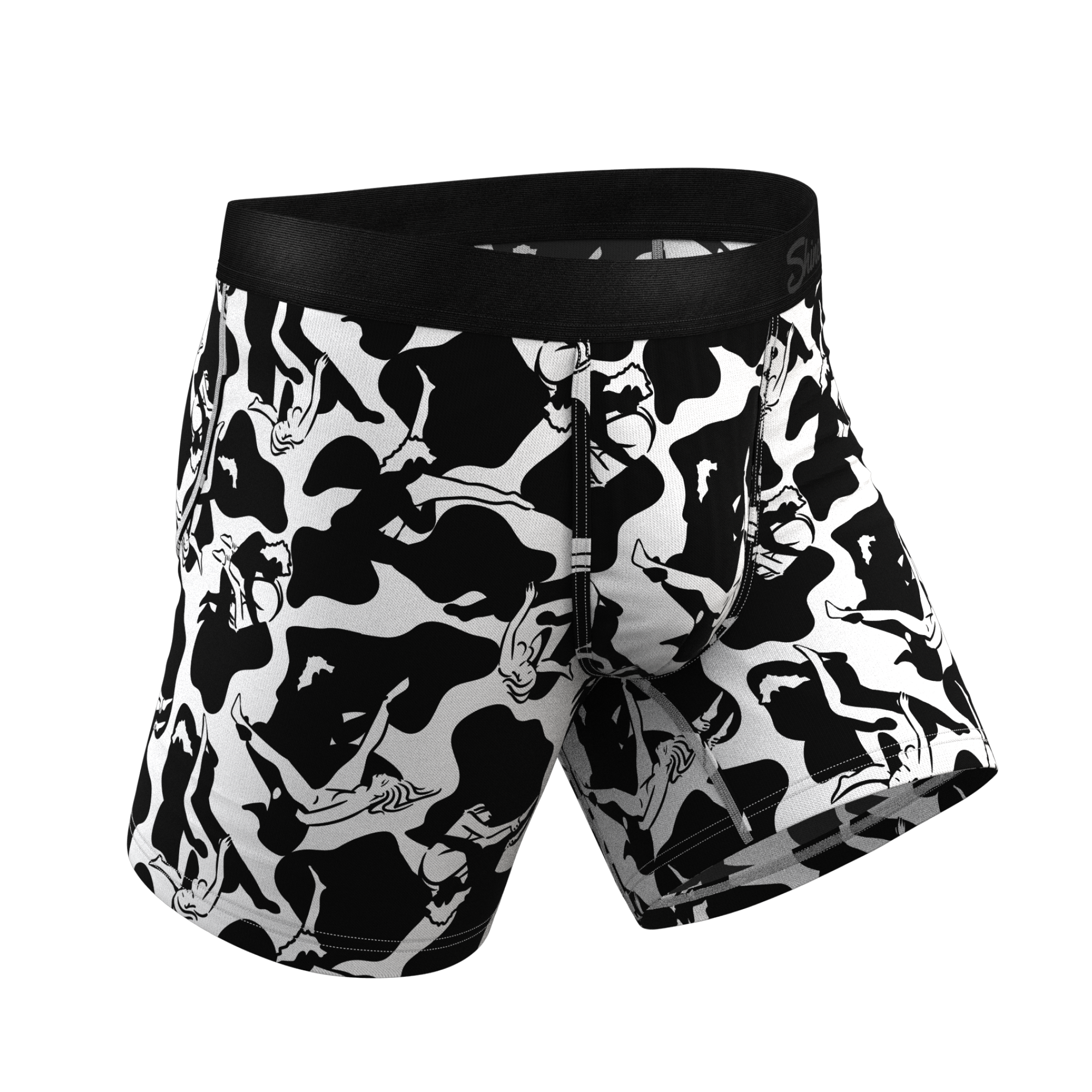 The Cowmasutra | Naughty Abstract Ball Hammock® Pouch Underwear - Shinesty