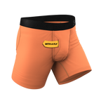 The Crossing Guard | Orange Ball Hammock® Pouch Underwear With Fly - Shinesty