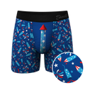 The Crotch Rocket | USA Firecracker Ball Hammock® Pouch Underwear - Shinesty