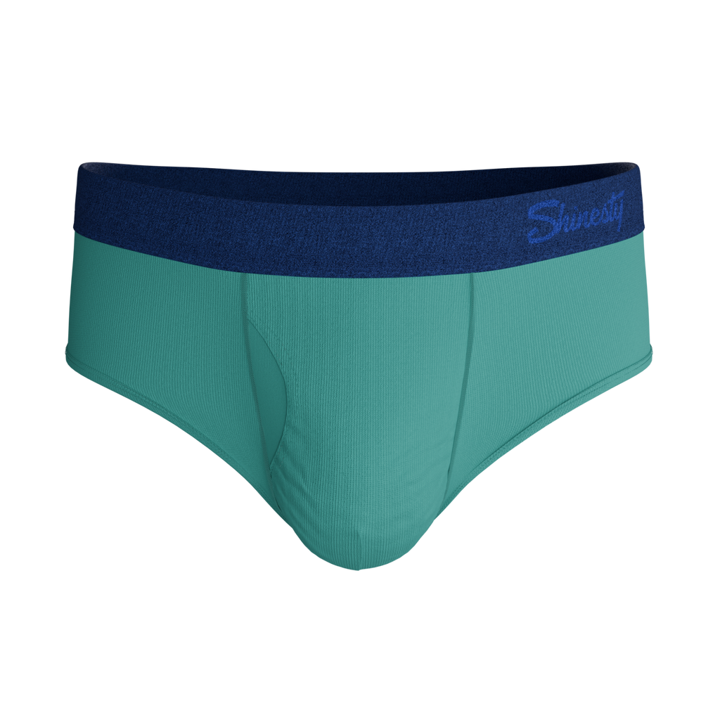 The Curacao | Teal Ball Hammock® Pouch Underwear Briefs - Shinesty