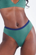 The Curacao | Teal Cheeky Underwear - Shinesty