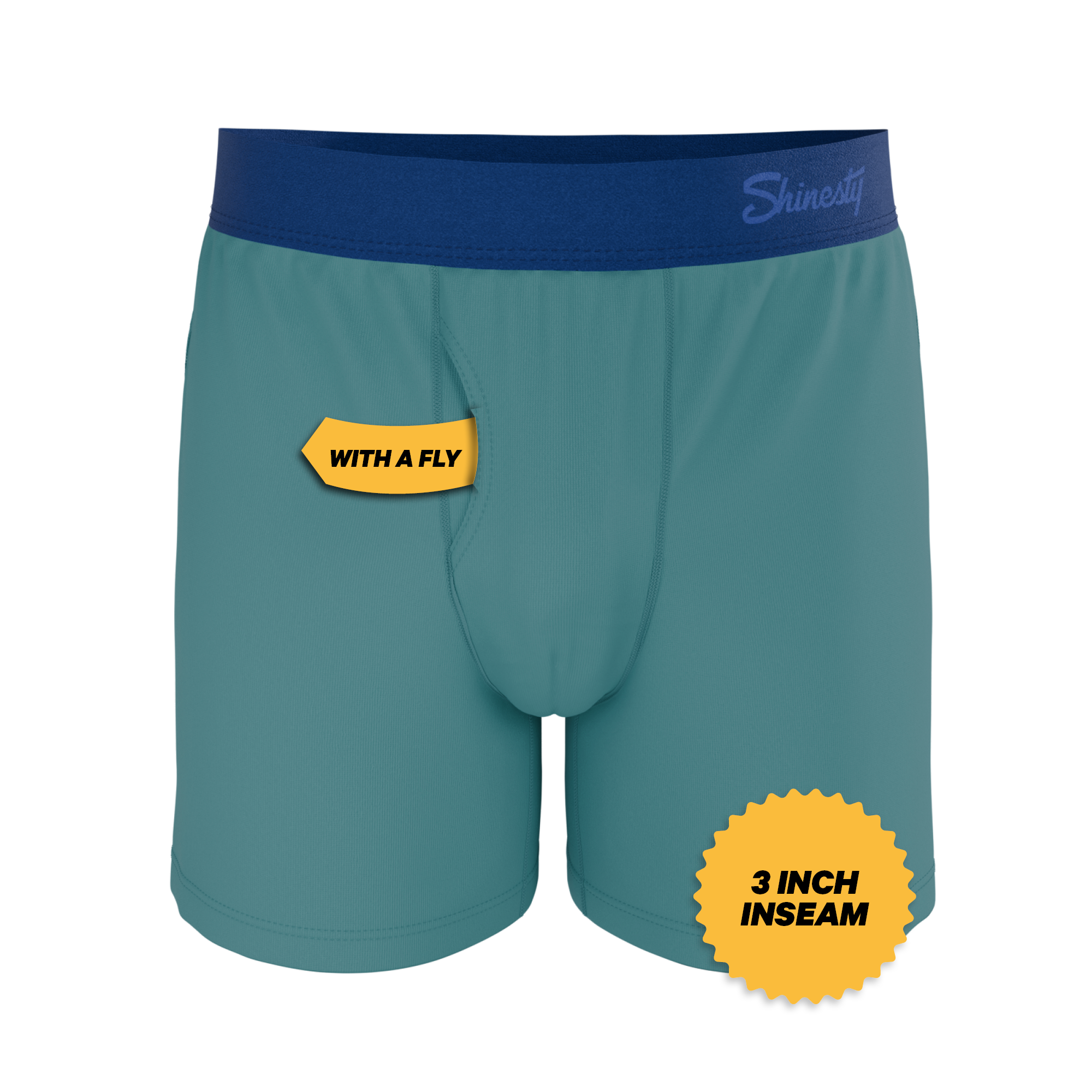 The Curacao | Teal Boxers - Shinesty